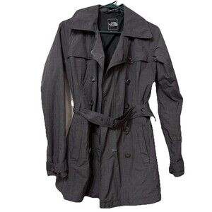 The North Face Hyvent Women’s Belted Trench Rain Coat Jacket Small